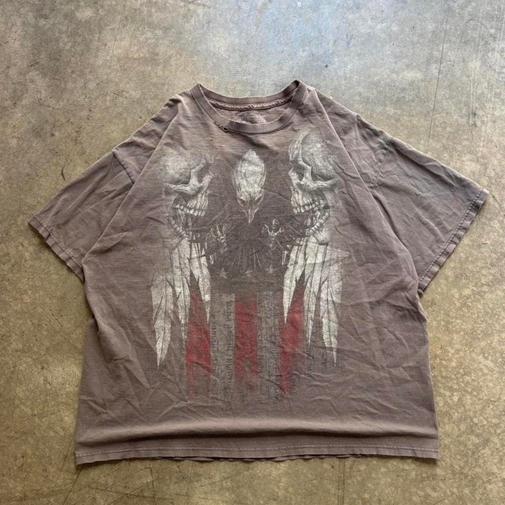 Y2k MMA Elite Grunge Skeleton Shirt Size XXL